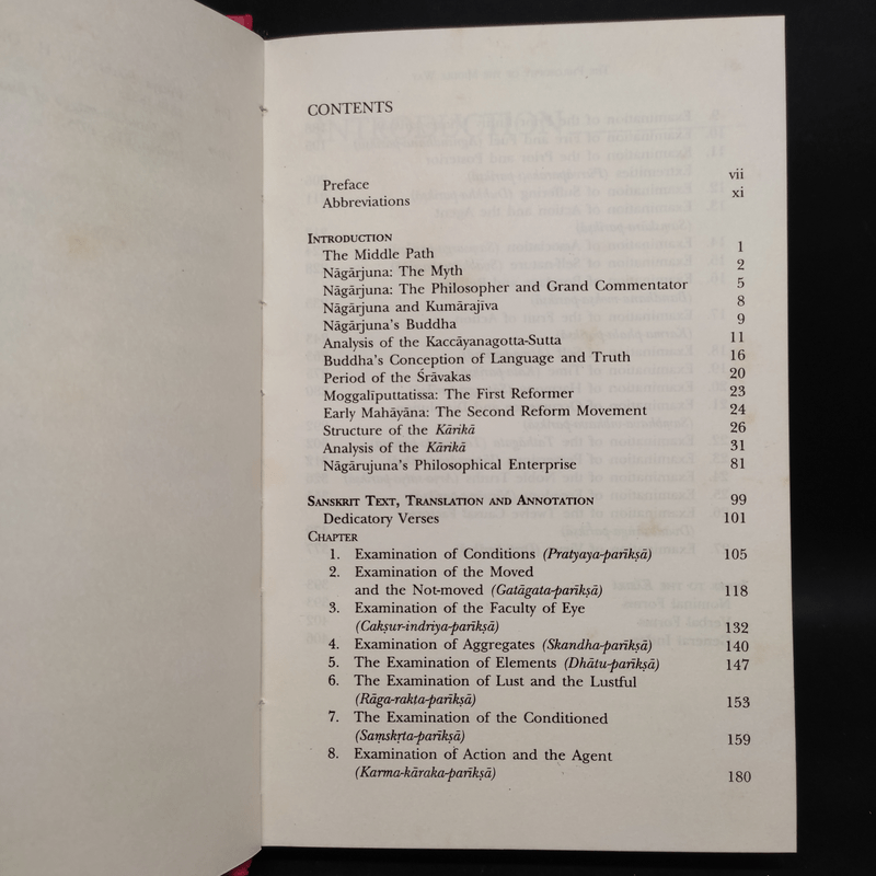 Mūlamadhyamakakārikā of Nāgārjuna - David J. Kalupahana