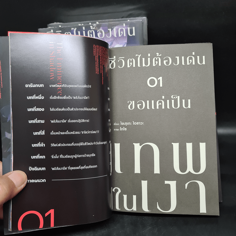 ชีวิตไม่ต้องเด่น ขอแค่เป็นเทพในเงา เล่ม 1-3 - ไดสุเกะ ไอซาวะ