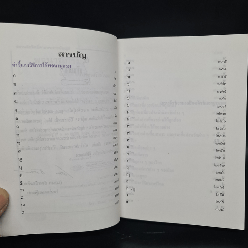 พจนานุกรมฉบับภาษาไทย (อนุสรณ์งานพระราชทานเพลิงศพ พลตรีพงศ์ศักดิ์ ตีระแพทย์)