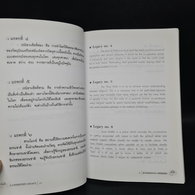 มรดกที่ขอฝากไว้ - พุทธทาสภิกขุ