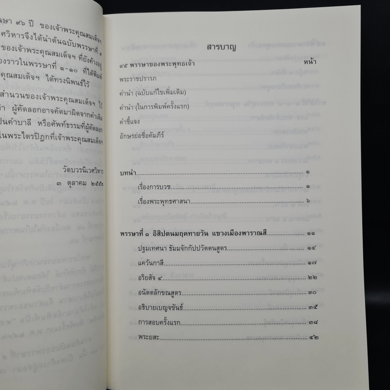 45 พรรษาของพระพุทธเจ้า เล่ม 1-2 - สมเด็จพระญาณสังวร สมเด็จพระสังฆราช สกลมหาสังฆปริณายก