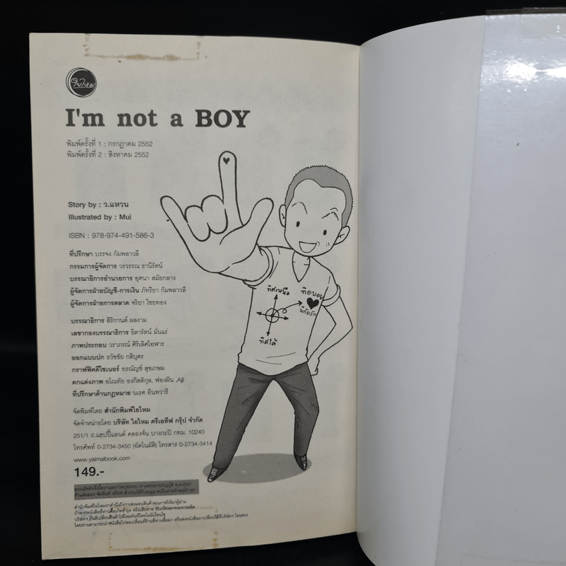 I'm Not a Boy No.18 - ว.แหวน