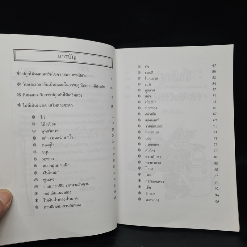 ปลูกต้นไม้เสริมดวงชะตา - แก้ว สุพรรโณ