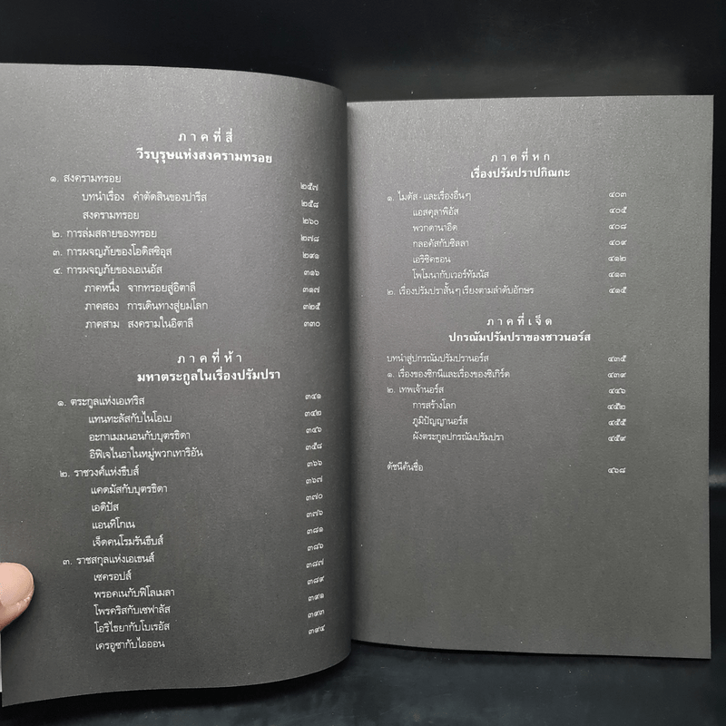 ปกรณัมปรัมปรา ตำนานเทพและวีรบุรุษ กรีก-โรมัน-นอร์ส