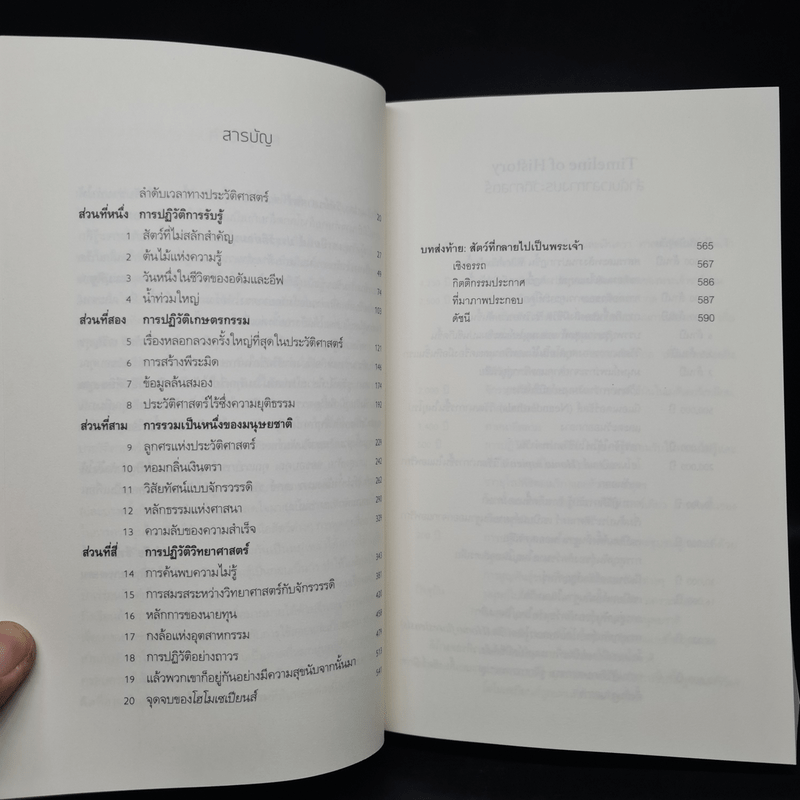 เซเปียนส์ ประวัติย่อมนุษยชาติ Sapiens A Brief History of Humankind - Yuval Noah Harari (ยูวัล โนอาห์ แฮรารี)