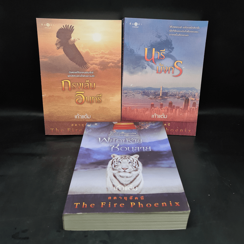 ชุด สดายุอัคนี The Fire Phoenix (พยัคฆ์ร้ายซ่อนลาย + กรงเล็บอินทรี + นารีมังกร) - เก้าแต้ม