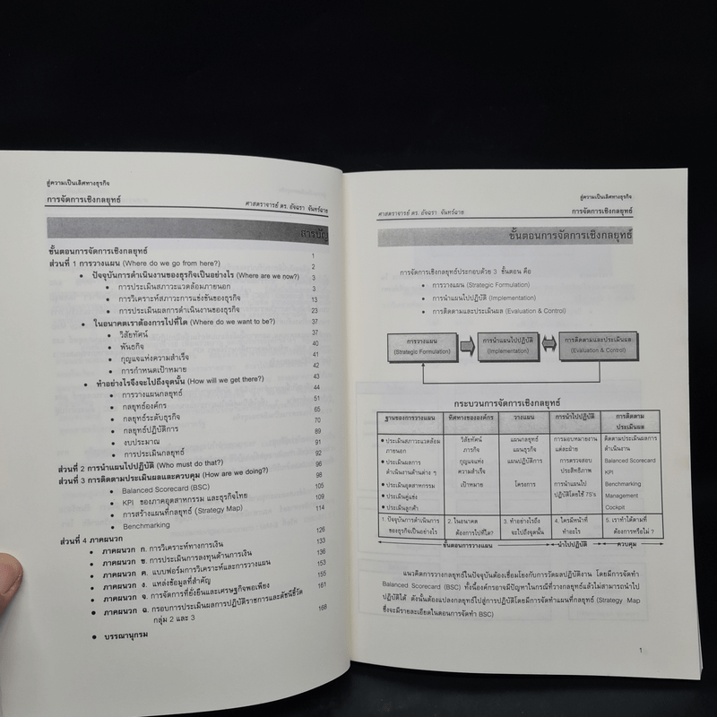 สู่ความเป็นเลิศทางธุรกิจ คู่มือการวางแผนกลยุทธ์และการจัดทำ BSC
