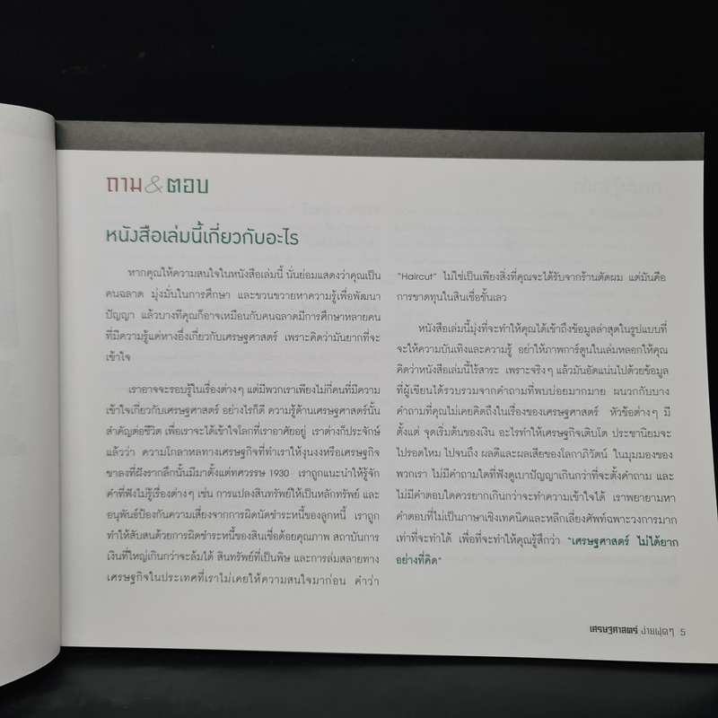 เศรษฐศาสตร์ง่ายฝุดๆ Easy Economics - Leonard Wolfe, Lee Smith, Stephen Bukles