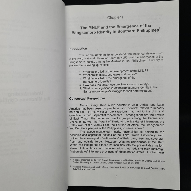 Bangsamoro Society and Culture - Jamall A. Kamlian