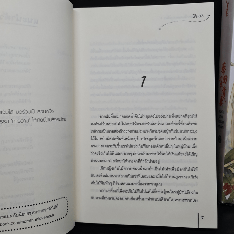 นิยายแจ่มใส พบพานชายาในแปลงสมุนไพร 2 เล่มจบ - สือหลัว