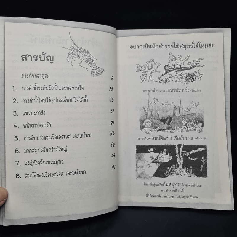 ล่าขุมทรัพย์ใต้ทะเล - Simon Chapman