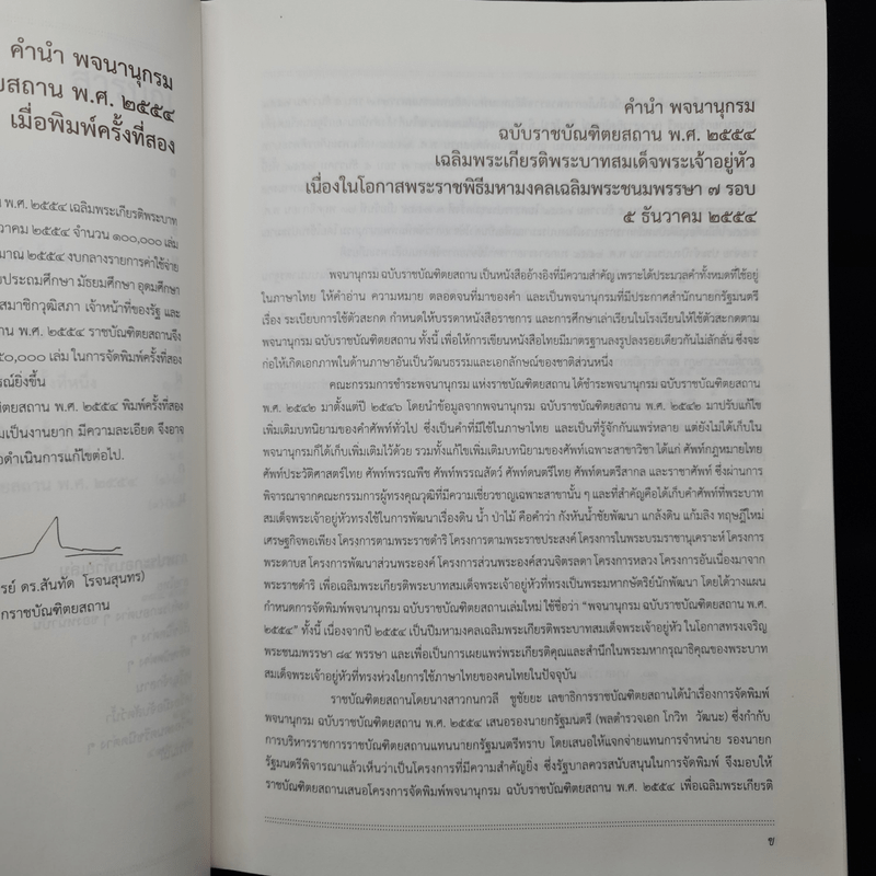 พจนานุกรมฉบับราชบัณฑิตยสถาน พ.ศ.2554