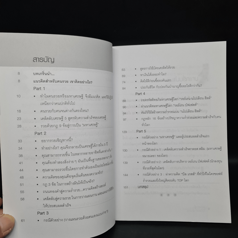 สูตรเศรษฐี วิธีคิดอย่างคนรวย - ถนอมศักดิ์ จิรายุสวัสดิ์