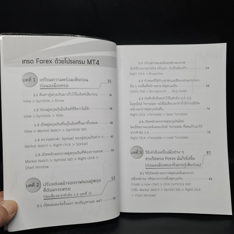คู่มือเทรด FOREX ด้วยโปรแกรม MT4 $ - ธีรภัทร วารีกิจพันธุ์