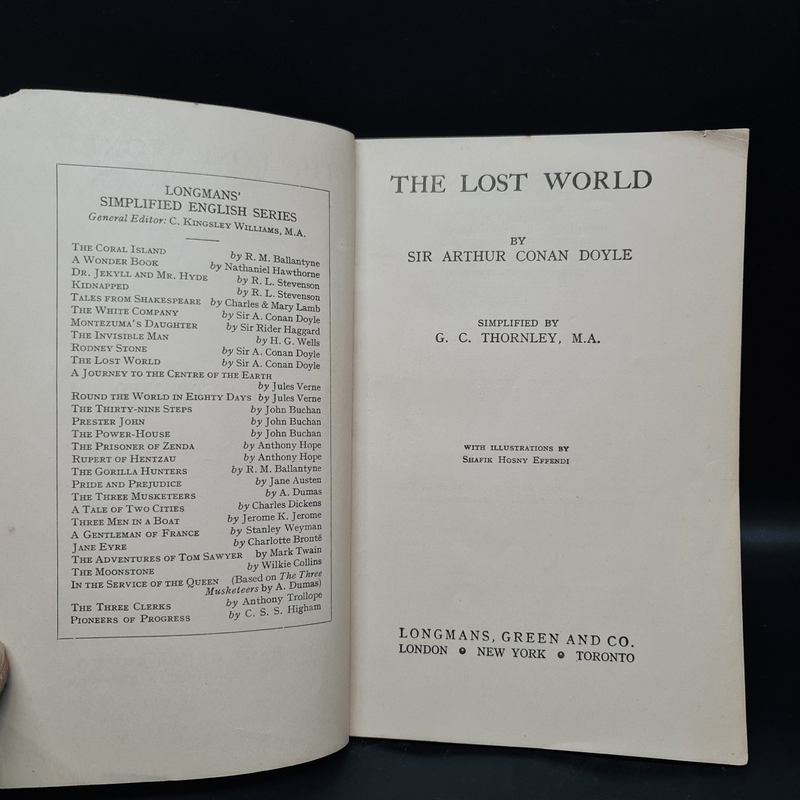 The Lost World - Longman's Simplifield English Series