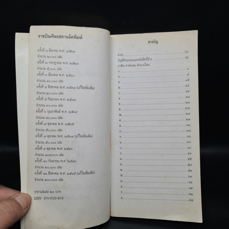 ภาษิต คำพังเพย สำนวนไทย - ฉบับราชบัณฑิตยสถาน