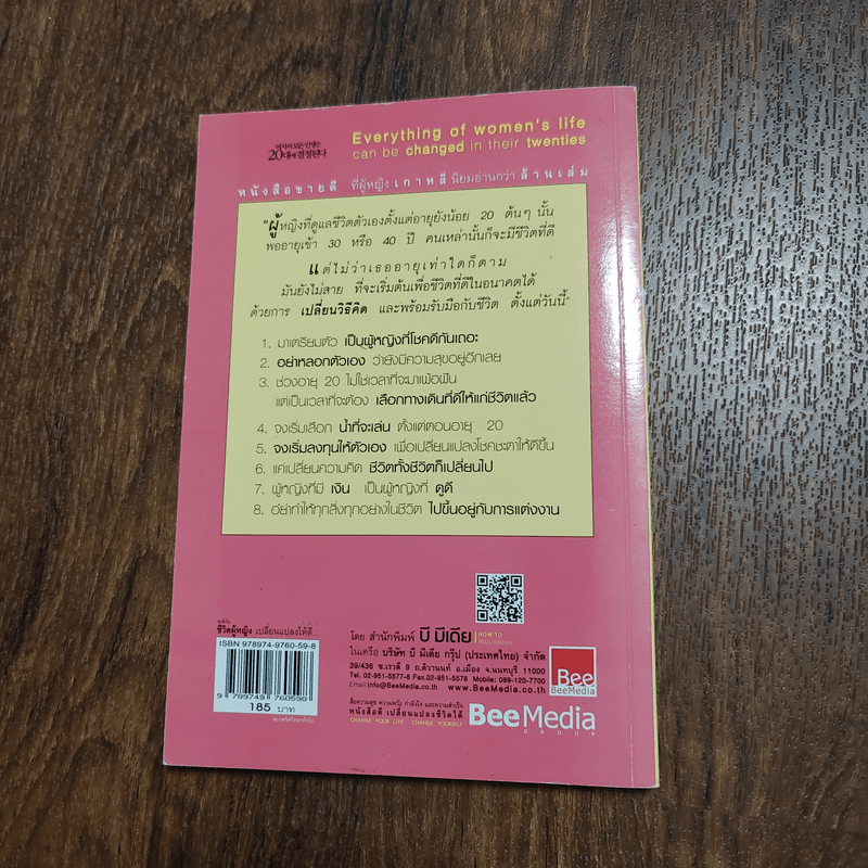 ทุกสิ่งในชีวิตผู้หญิง เปลี่ยนแปลงให้ดีขึ้นได้ ต้องเปลี่ยนวิธีคิด ตั้งแต่อายุ 20 - นัมอินซุก
