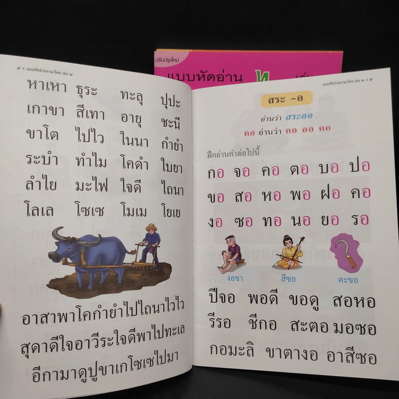 แบบหัดอ่านภาษาไทย สำหรับชั้นปฐมวัย เล่ม 2-4