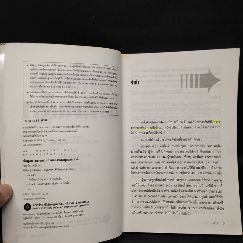 คิดใหญ่ ไม่คิดเล็ก - David J.Schwartz (เดวิด เจ. ชวาร์ตซ์)