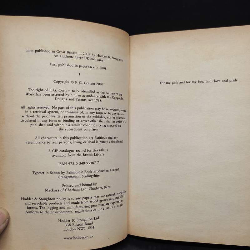 The House of Lost Souls - F.G.Cottam