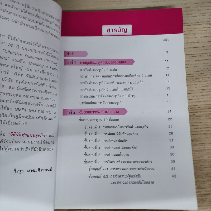 คู่มือวิธีจัดทำแผนธุรกิจ - วีรวุธ มาฆะศิรานนท์