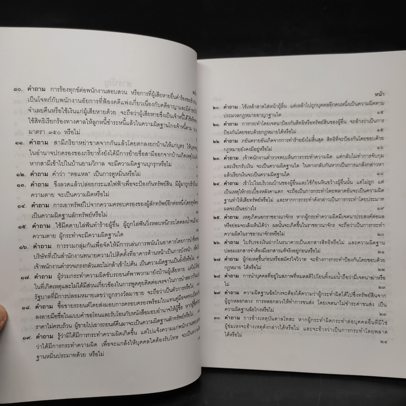 คำถาม-คำตอบ ปัญหาข้อกฎหมายอาญาจากคำพิพากษาฎีกา - ประเสริฐ เสียงสุทธิวงศ์