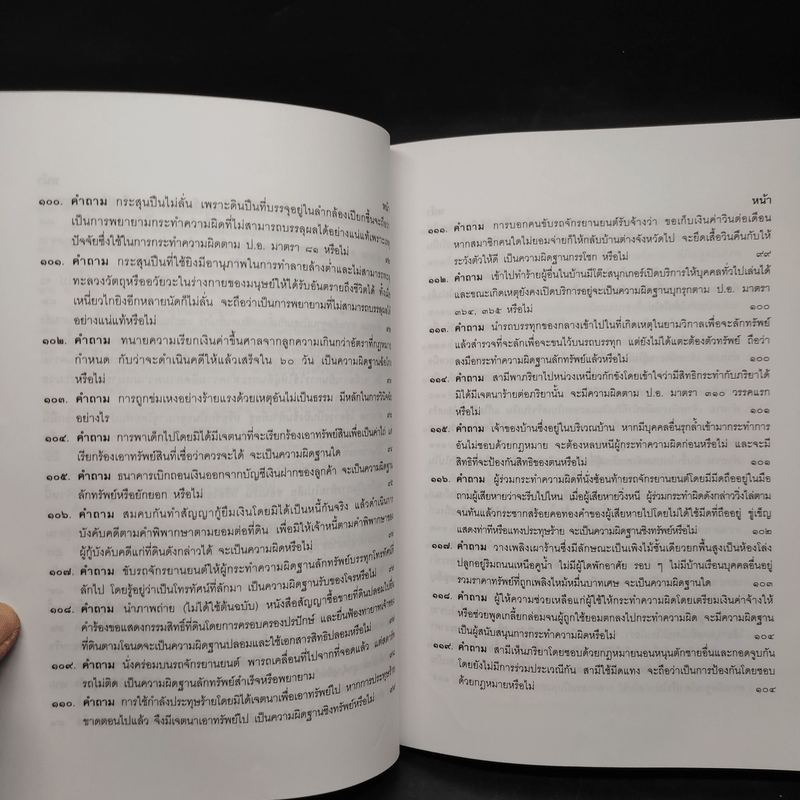 คำถาม-คำตอบ ปัญหาข้อกฎหมายอาญาจากคำพิพากษาฎีกา - ประเสริฐ เสียงสุทธิวงศ์