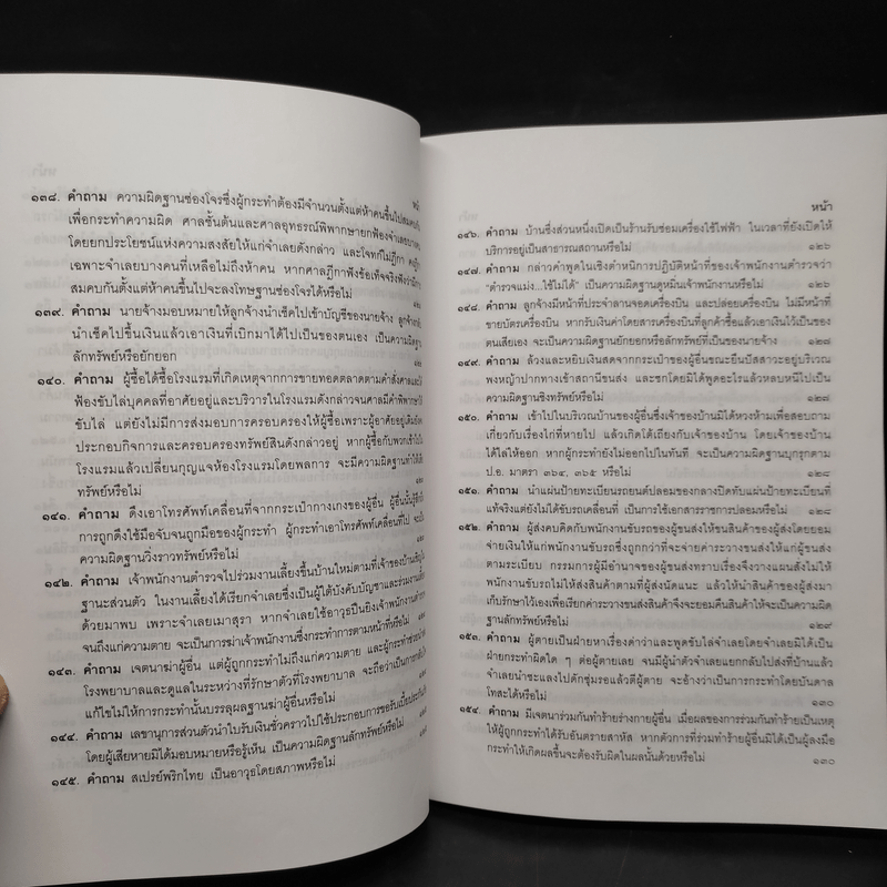 คำถาม-คำตอบ ปัญหาข้อกฎหมายอาญาจากคำพิพากษาฎีกา - ประเสริฐ เสียงสุทธิวงศ์