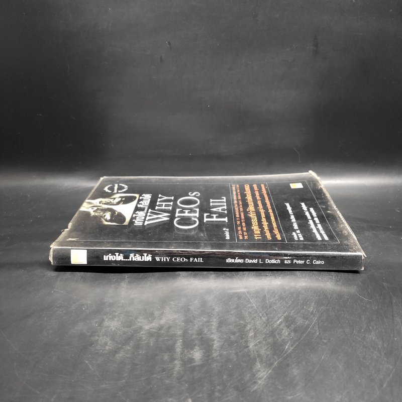 เก่งได้...ก็ล้มได้ Why CEOs Fail - David L.Dotlich, Peter C.Cairo