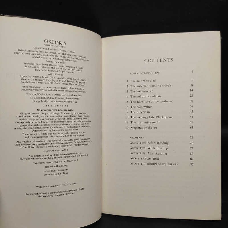 The Thirty-Nine Steps - John Buchan (Oxford Bookworms 4)