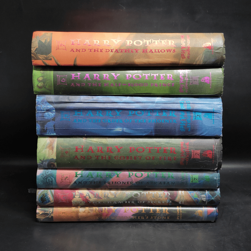 Harry Potter Year 1-7 แฮร์รี่ พอตเตอร์ 7 เล่มจบ (ปกแข็ง) - J.K.Rowling