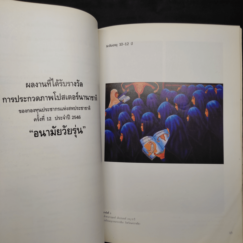 การประกวดภาพโปสเตอร์นานาชาติ ครั้งที่ 12 ประจำปี 2546 เรื่อง อนามัยวัยรุ่น