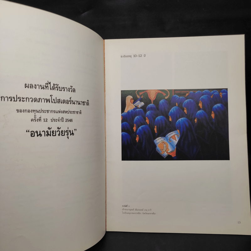 การประกวดภาพโปสเตอร์นานาชาติ ครั้งที่ 12 ประจำปี 2546 เรื่อง อนามัยวัยรุ่น