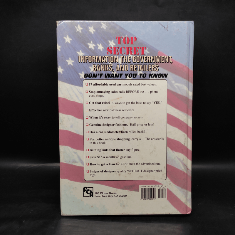 Top Secret Information the Government, Banks, and Retailers - Frank W. Cawood, Associates