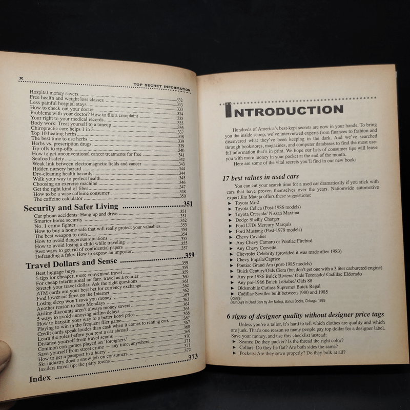 Top Secret Information the Government, Banks, and Retailers - Frank W. Cawood, Associates