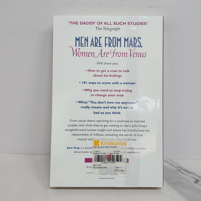Men are from Mars, Women are from Venus - John Gray