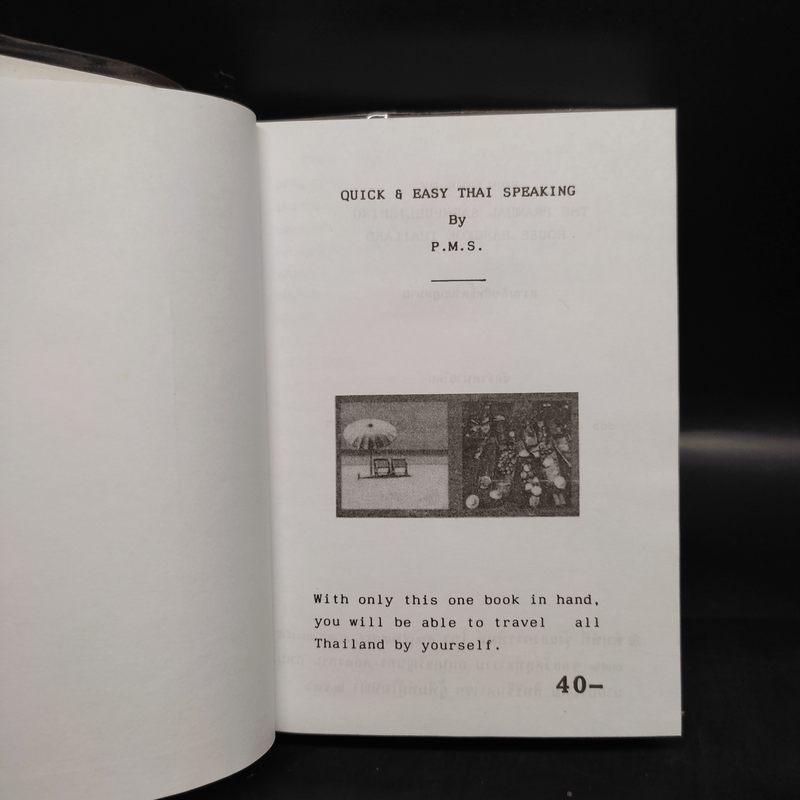 Quick and Easy Thai Speaking - P.M.S.