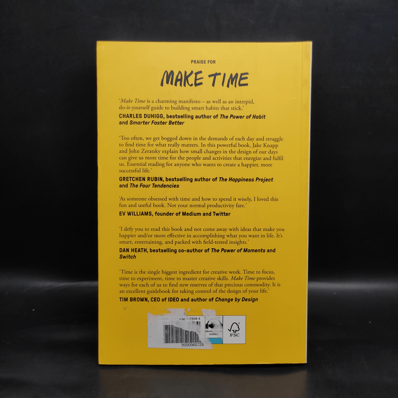 Make Time: How to Focus on What Matters Every Day - Jake Knapp, John Zeratsky