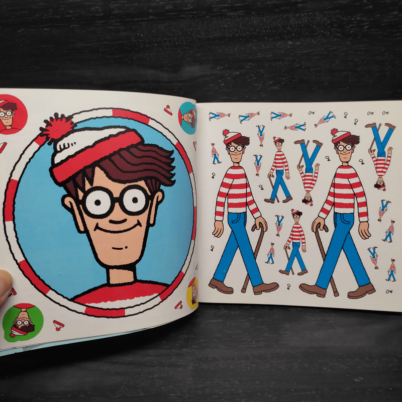 Where's Wally? The Sticker Book!