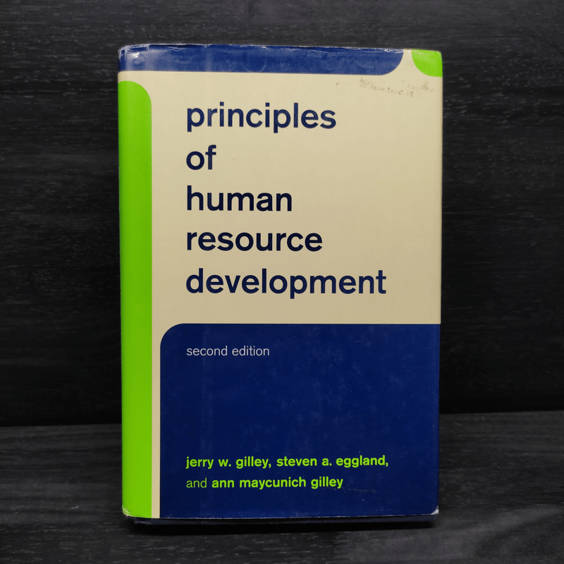 Principles Of Human Resource Development - Jerry W Gilley