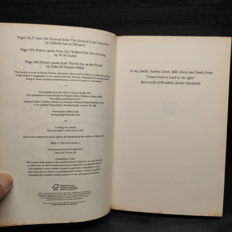 Looking for Alaska - John Green