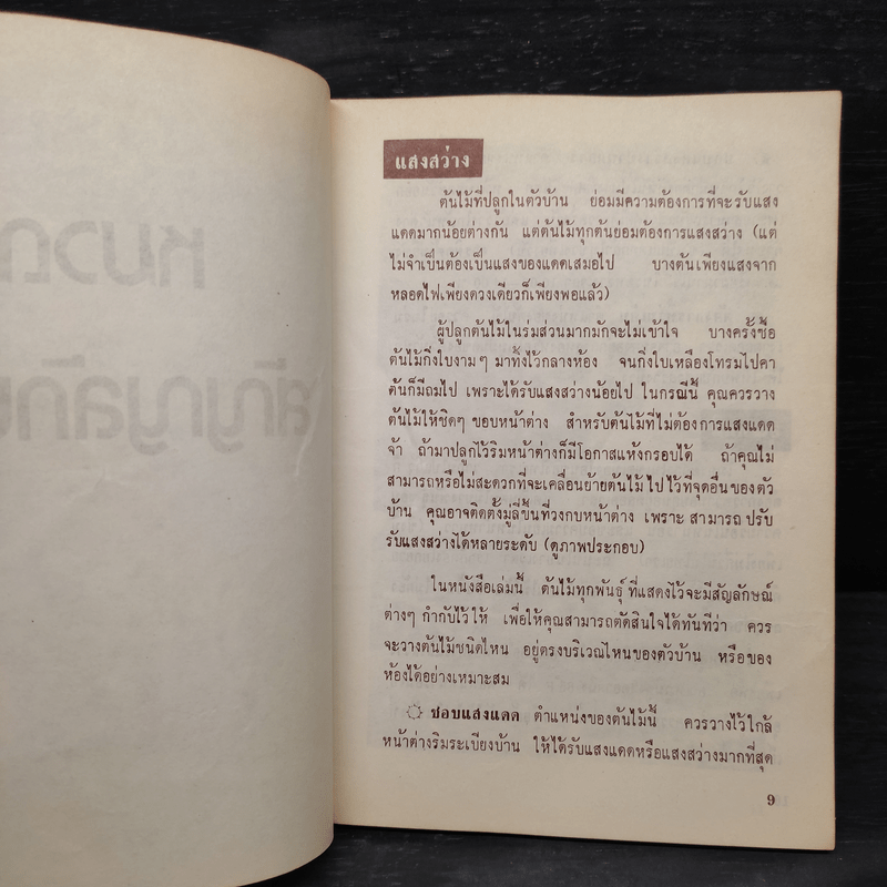 พันธุ์ไม้ในบ้านและการประดับตกแต่ง ชุด 3