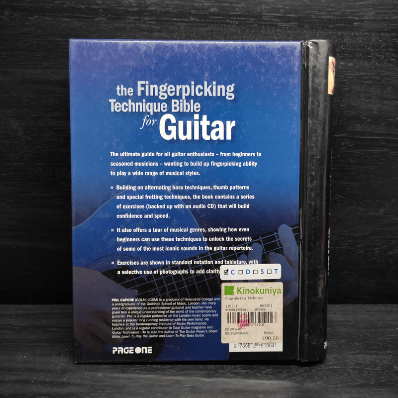 The Fingerpicking Technique Bible for Guitar - Phil Capone