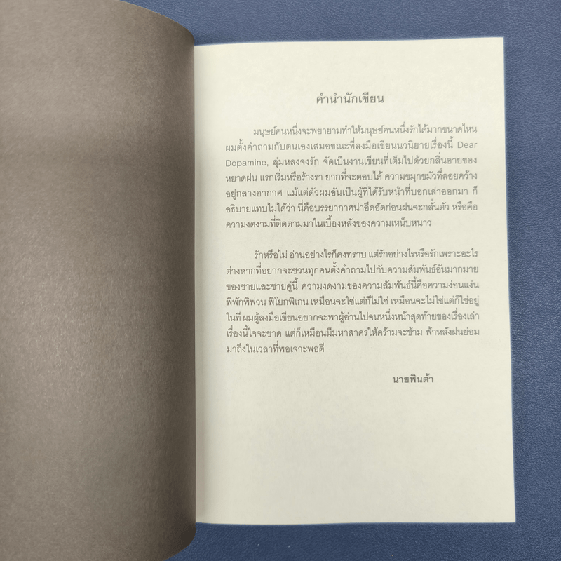 ✔️Dear Dopamine ลุ่มหลงจงรัก ภาค Dopamine - นายพินต้า