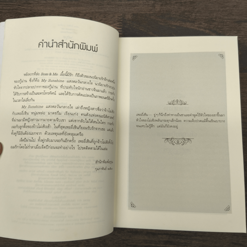 My Sunshine แสงตะวันกลางใจ - กู้ม่าน