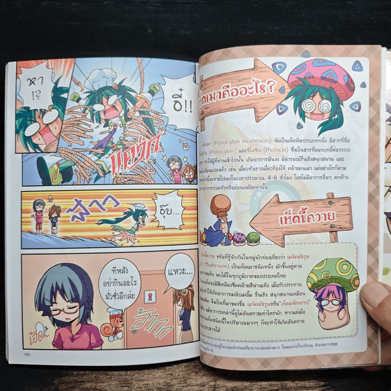 โปเม่ แก๊งกุ๊กรั่ว ครัวจอมเวท บทที่ 6 รวมเรื่องเห็ดเด็ดสะระตี่