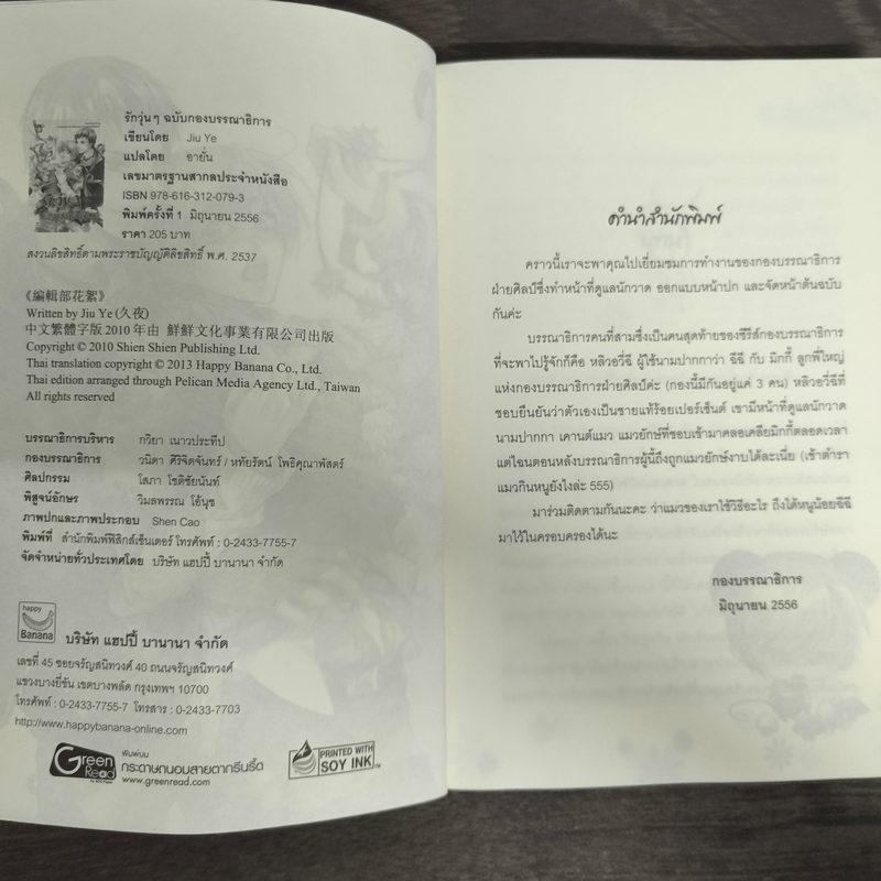 รักวุ่นๆ ฉบับกองบรรณาธิการ - Jiu Ye