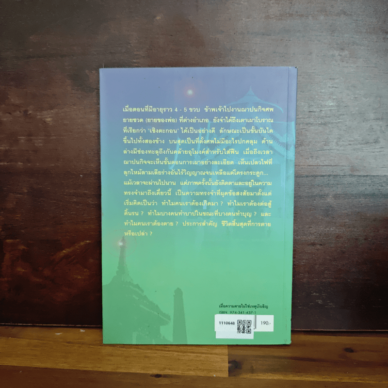 เมื่อความตายไม่ใช่เหตุบังเอิญ - ประโยชน์ฐิติ นุตร์อำพันธ์