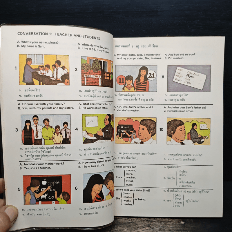 บทสนทนาภาษาอังกฤษประกอบภาพของออกซฟอร์ด