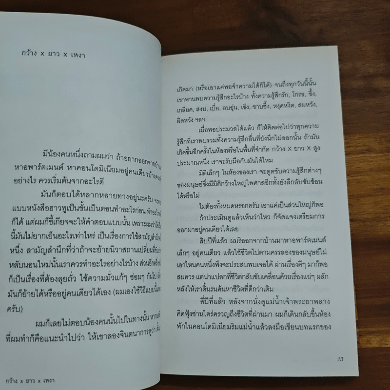 กว้างxยาวxเหงา - จักรพันธุ์ ขวัญมงคล
